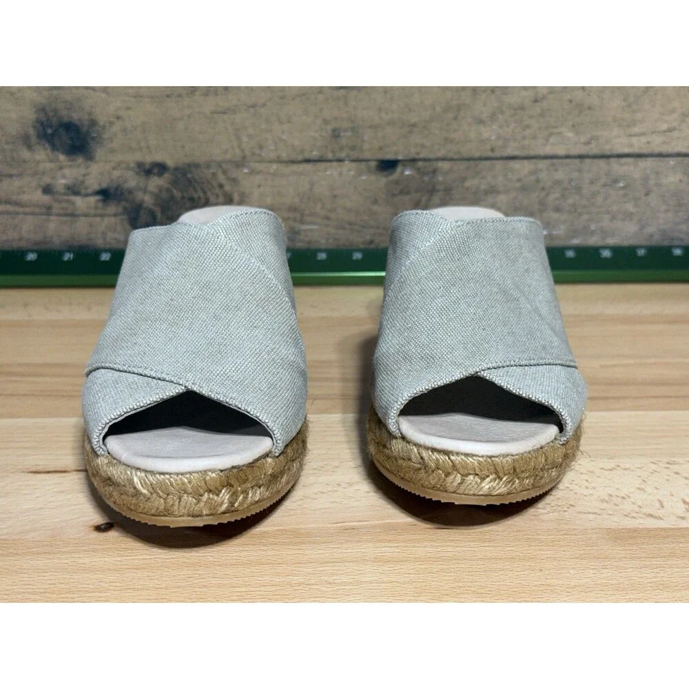 🔥NEW - Eric Michael Espadrille Wedge Heel Sandal EU 42 Spain Made (US 11-11.5)